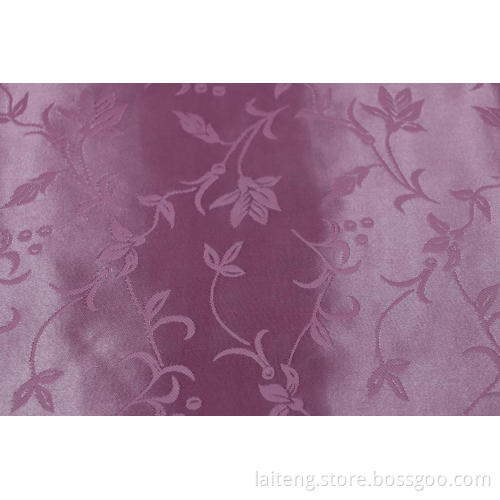 100% Polyester Jacquard Poly Satin Fabric
